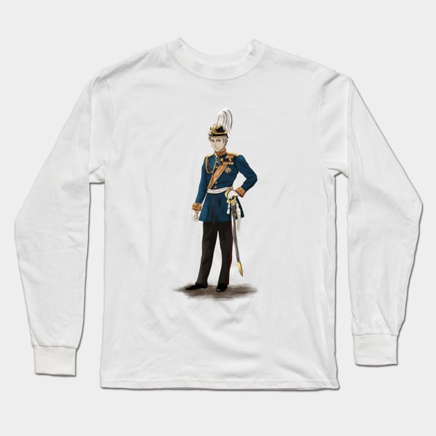 Hetalia Prussia 1888 Long Sleeve T-Shirt by Silentrebel